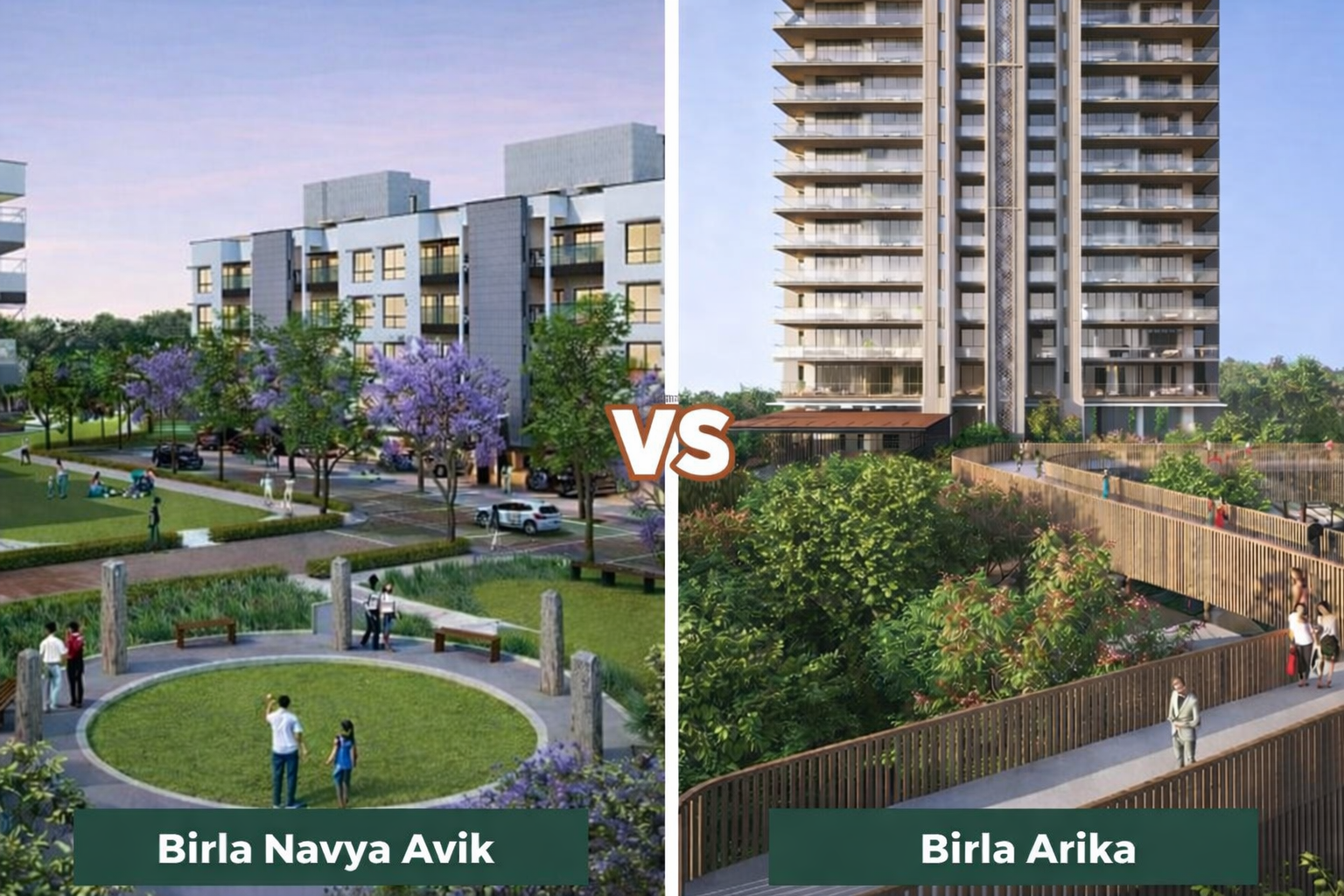 Birla Arika vs Birla Navya Avik Comparison