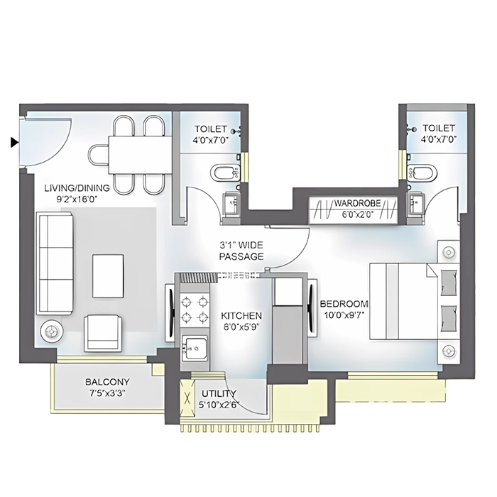 Birla Vanya floor plan1