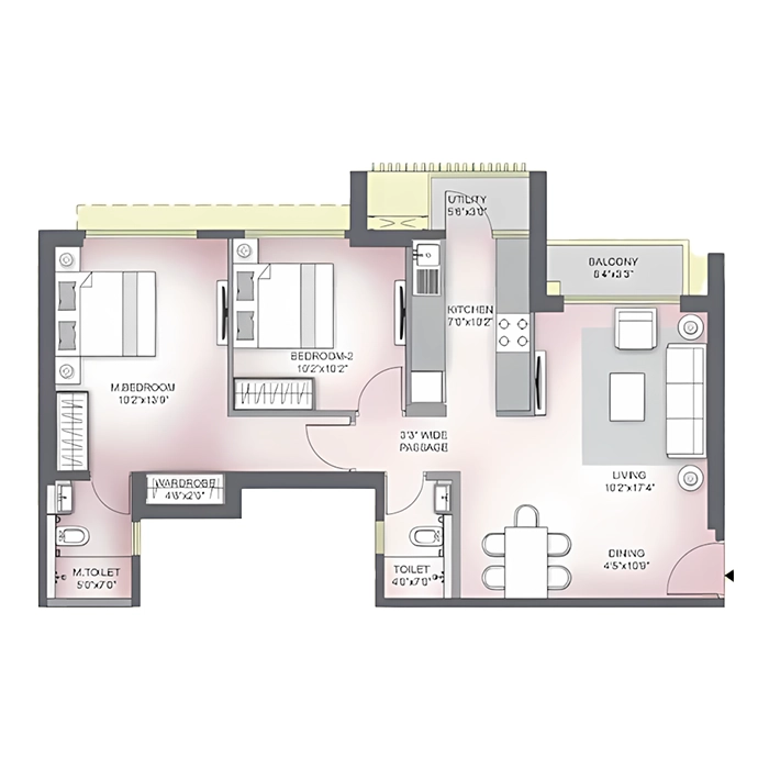 Birla Vanya floor plan3